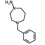 CAS 登录号：86996-65-8， 4-苄基-1,4-二氮杂环庚-1-胺
