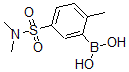 结构式 CAS# 871332-99-9, B-[5-[(二甲基氨基)磺酰基]-2-甲基苯基]-硼酸