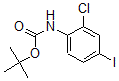 structure of CAS# 871476-61-8, Tert-Butyl 2-Chloro-4-Iodophenylcarbamate;TERT-BUTYL 2-CHLORO-4-IODOPHENYLCARBAMATE