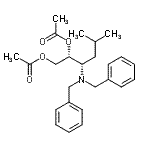 CAS#: 871948-88-8， (2R,3S)-3-(Dibenzylamino)-5-methyl-1,2-hexanediyl diacetate
