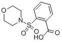 结构式 CAS# 87223-34-5, 2-(吗啉基磺酰基)苯甲酸