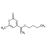 CAS#: 872452-04-5， 4-(1-Butoxyvinyl)-6-methyl-2H-pyran-2-one