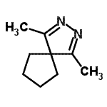 CAS#: 87268-49-3， 1,4-Dimethyl-2,3-diazaspiro[4.4]nona-1,3-diene