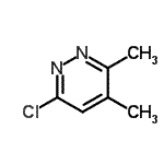 structure of CAS# 873397-60-5, 6-Chloro-3,4-dimethylpyridazine;6-chloro-3,4-dimethylpyridazine;MFCD11044785;PYRIDAZINE,6-CHLORO-3,4-DIMETHYL-