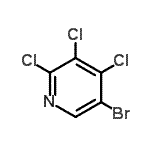 CAS 登录号：873397-71-8， 5-溴-2,3,4-三氯吡啶