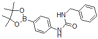 structure of CAS# 874290-98-9, 4-(3-Benzylureido)phenylboronic acid, pinacol ester;4-[(BENZYLCARBAMOYL)AMINO]BENZENEBORONIC ACID, PINACOL ESTER 98%4-(3-BENZYLUREIDO)BENZENEBORONIC ACID, PINACOL ESTER;1-BENZYL-3-[4-(4,4,5,5-TETRAMETHYL-1,3,2-DIOXABOROLAN-2-YL)PHENYL]UREA;4-[(Benzylcarbamoyl)Amino]Benzeneboronic Acid, Pinacol Ester 98%