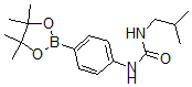 structure of CAS# 874291-03-9, 4-(3-Isobutylureido)phenylboronic acid pinacol ester;1-ISOBUTYL-3-(4-(4,4,5,5-TETRAMETHYL-1,3,2-DIOXABOROLAN-2-YL)PHENYL)UREA;4-[(Isobutylcarbamoyl)Amino]Benzeneboronic Acid, Pinacol Ester 95%;4-[(Isobutylcarbamoyl)Amino]Benzeneboronic Acid, Pinacol Ester