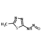 CAS#: 874507-55-8， 5-Methyl-N-nitroso-1,3,4-thiadiazol-2-amine