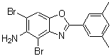 CAS#: 874591-75-0， 4,6-Dibromo-2-(3,5-dimethylphenyl)-1,3-benzoxazol-5-amine