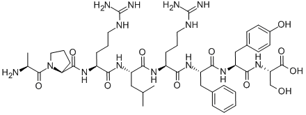 CAS#: 87549-53-9， Ala-Pro-Arg-Leu-Arg-Phe-Tyr-Ser