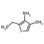 CAS#: 87675-36-3， 2-Ethyl-4-methyl-3-thiophenamine