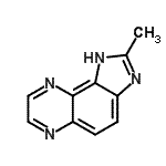 CAS#: 87967-72-4， 2-Methyl-1H-imidazo[4,5-f]quinoxaline