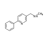 CAS#: 879896-40-9， N-Methyl-1-(6-phenyl-3-pyridinyl)methanamine