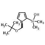 structure of CAS# 879904-82-2, 2-Methyl-2-propanyl 2-[hydroxy(dimethyl)silyl]-1H-pyrrole-1-carboxylate;(N-Boc-2-pyrrolyl)dimethylsilanol;2-(Hydrox<wbr>y-dimethy<wbr>l-silanyl<wbr>)-pyrrole<wbr>-1-carbox<wbr>ylic acid<wbr> tert-but<wbr>yl ester;N-Boc-2-(hydroxydimethylsilyl)pyrrole