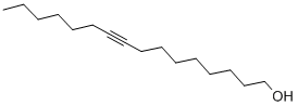 结构式 CAS# 88109-73-3, 9-十六碳炔-1-醇