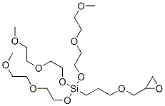 CAS#: 88127-84-8， 9-[2-(2-Methoxyethoxy)Ethoxy]-9-[3-(2-Oxiranylmethoxy)Propyl]-2,5,8,10,13,16-Hexaoxa-9-Silaheptadecane