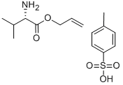 structure of CAS# 88224-02-6, L-Valine allyl ester p-toluenesulfonate salt;L-Valine Allyl Ester P-Toluenesulfonate Salt;L-VALINE ALLYL ESTER TOLUENE-4-SULFONATE;L-Valine Allyl Ester P-Toluenesulfonate