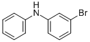 structure of CAS# 88280-58-4, 3-Bromodiphenylamine;3-BROMODIPHENYLAMINE  97;1-(3-BROMOPHENYL)ANILINE