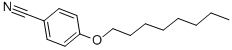 structure of CAS# 88374-55-4, 4-n-Octyloxybenzonitrile;4-N-Octyloxybenzonitrile,98%;4-(OCTYLOXY)BENZONITRILE;4-N-OCTYLOXYBENZONITRILE
