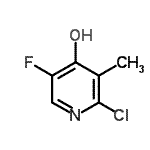 CAS#: 884495-29-8， 2-Chloro-5-fluoro-3-methyl-4-pyridinol