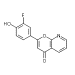 CAS#: 884500-75-8， 2-(3-Fluoro-4-hydroxyphenyl)-4H-pyrano[2,3-b]pyridin-4-one