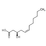 CAS#: 88456-81-9， (3R,5Z)-3-Hydroxy-5-dodecenoic acid