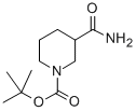 structure of CAS# 88466-77-7, 1-Boc-3-Carbamoyl Piperidine;(S)-1-Boc-3-Piperidinecarboxamide;1-Boc-3-Carbamoyl Piperidine