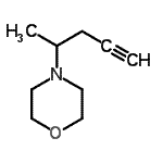 CAS#: 88472-68-8， 4-(4-Pentyn-2-yl)morpholine