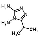 CAS#: 88512-67-8， 5-Isopropyl-4H-1,2,4-triazole-3,4-diamine