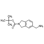 CAS#: 885271-40-9， 2-Methyl-2-propanyl 5-(aminomethyl)-1,3-dihydro-2H-isoindole-2-carboxylate