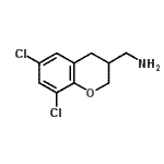 CAS#: 885271-44-3， 1-(6,8-Dichloro-3,4-dihydro-2H-chromen-3-yl)methanamine