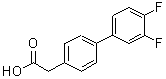 CAS 登录号：886363-36-6， (3',4'-二氟-4-联苯基)乙酸