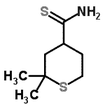 CAS#: 88653-75-2， 2,2-Dimethyltetrahydro-2H-thiopyran-4-carbothioamide