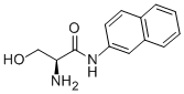 结构式 CAS# 888-74-4, L-丝氨酸 beta-萘酰胺