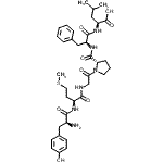 CAS#: 88847-78-3， L-Tyrosyl-L-methionylglycyl-L-prolyl-L-phenylalanyl-L-leucine