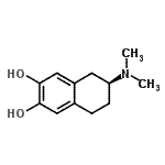 CAS#: 88903-93-9， (6S)-6-(Dimethylamino)-5,6,7,8-tetrahydro-2,3-naphthalenediol