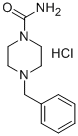 structure of CAS# 89026-61-9, 4-Benzyl-1-Piperazine-Carboxylic Acid Amide Hydrochloride;4-BENZYL-1-PIPERAZINE-CARBOXYLIC ACID AMIDE HYDROCHLORIDE;4-BENZYL-1-PIPERAZINE-CARBOXYLIC ACID AMIDE X HCL >98%;4-BENZYL-1-PIPERAZINE-CARBOXYLIC ACID AMIDE HCL