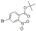 structure of CAS# 890315-72-7, 4-Bromo-2-Nitro-Benzoic Acid 1,1-Dimethylethyl Ester;Tert-Butyl 4-Bromo-2-Nitrobenzoate 98%;Tert-Butyl 4-Bromo-2-Nitrobenzoate;T-Butyl 4-Bromo-2-Nitrobenzoate