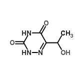 CAS#: 89179-96-4， 6-(1-Hydroxyethyl)-1,2,4-triazine-3,5(2H,4H)-dione