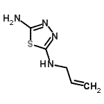 CAS 登录号：89182-04-7， N-烯丙基-1,3,4-噻二唑-2,5-二胺