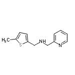 CAS#: 892570-76-2， 1-(5-Methyl-2-thienyl)-N-(2-pyridinylmethyl)methanamine