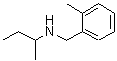 结构式 CAS# 893590-54-0, N-(2-甲基苄基)-2-丁胺