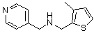 CAS#: 893598-44-2， 1-(3-Methyl-2-thienyl)-N-(4-pyridinylmethyl)methanamine