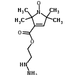 CAS 登录号：89367-58-8， 2,2,5,5-四甲基吡咯啉-1-氧基-3-羧基乙基肼