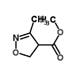 CAS#: 89464-50-6， Methyl 3-methyl-4,5-dihydro-1,2-oxazole-4-carboxylate
