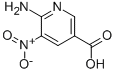 structure of CAS# 89488-06-2, 6-Amino-5-Nitro-3-Pyridinecarboxylic Acid;6-Amino-5-Nitronicotinic Acid