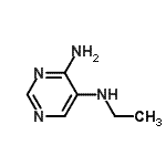 CAS#: 89488-76-6， N<sup>5</sup>-Ethyl-4,5-pyrimidinediamine