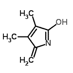 CAS#: 89686-46-4， 3,4-Dimethyl-5-methylene-1,5-dihydro-2H-pyrrol-2-one