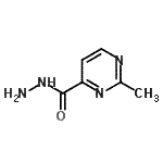 CAS#: 89691-94-1， 2-Methyl-4-pyrimidinecarbohydrazide