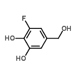 CAS#: 89735-29-5， 3-Fluoro-5-(hydroxymethyl)-1,2-benzenediol